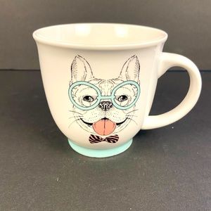 Sheffield Home Ceramic Hipster French Bulldog Mug